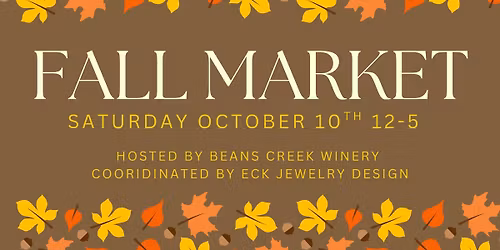 Fall Market @ Beans Creek Winery
