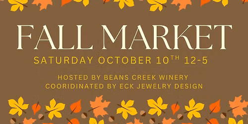 Fall Market @ Beans Creek Winery