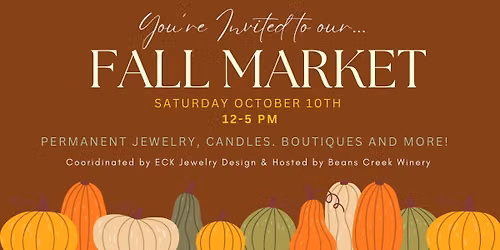 Fall Market @ Beans Creek Winery