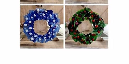 FUSED GLASS WREATHS