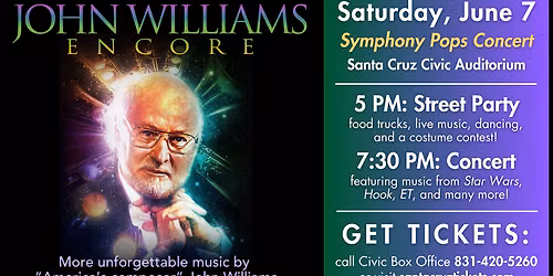 Symphonically Spielberg: The Music of John Williams at Benaroya Hall - Taper Auditorium