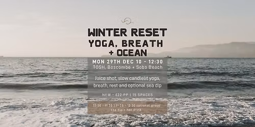 WINTER RESET: YOGA, BREATH + OCEAN CONNECTION (OPTIONAL)