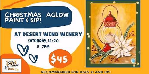 Christmas Aglow Paint & Sip!