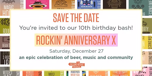 The Second Wedge's Rockin' Anniversary X