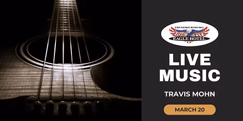 Live Music with Travis Mohn 