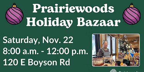Prairiewoods Holiday Bazaar