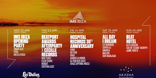 Las Dalias & Akasha: IMS IBIZA WEEK 2026