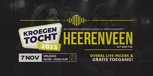 Kroegentocht Heerenveen 2025