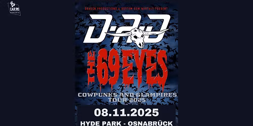 D-A-D & The 69 Eyes | Cowpunks 6 Glampires Tour 2025