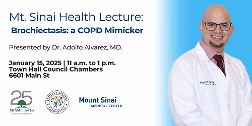 Mt. Sinai Health Lecture: Brochiectasis: a COPD Mimicker