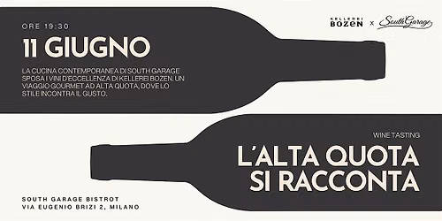 Wine Tasting Experience: L'Alta Quota incontra il Design Urbano
