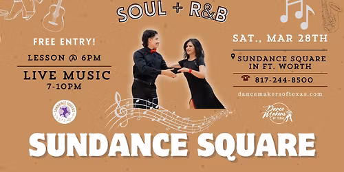 FREE West Coast Swing Lesson + Live Band by DanceMakers of Texas
