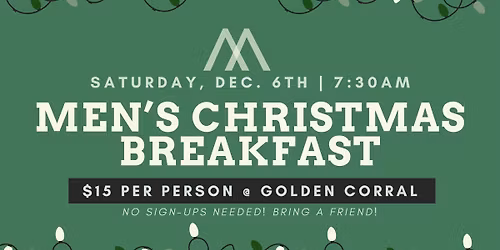 Men's Christmas Breakfast