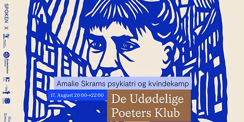 De Ud\u00f8delige Poeters Klub om Amalie Skram x Fine Gr\u00e5b\u00f8l, Mathilde Falch og Jesper Vaczy Kragh 