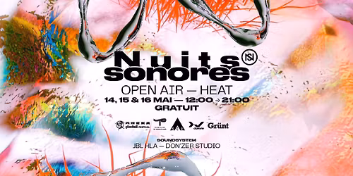 Nuits sonores open air 2026