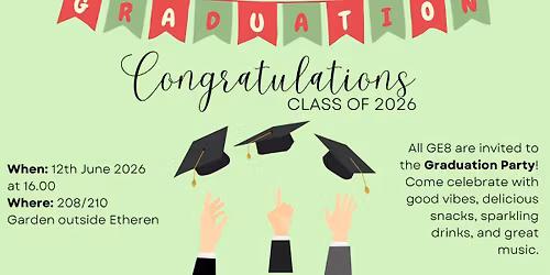 GE Graduation ceremony