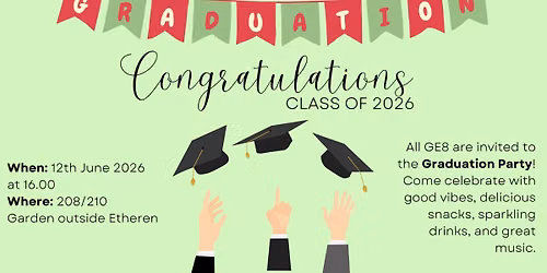 GE Graduation ceremony
