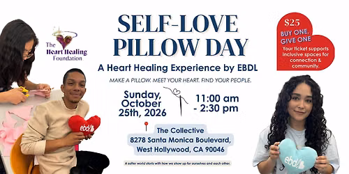 Self-Love Pillow Day: A Heart Healing Experience