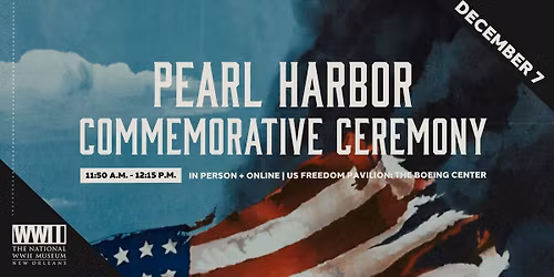 Pearl Harbor Commemorative Ceremony