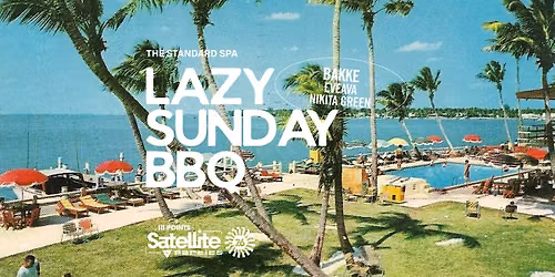 LAZY SUNDAY BBQ WITH III POINTS