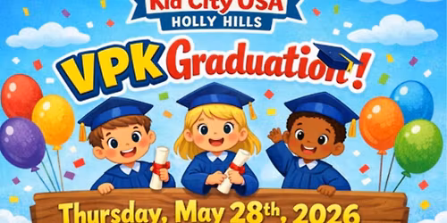 Kid City USA Holly Hill 2026 VPK Graduation