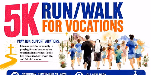 St. Anthony of Padua 5K Run\/Walk for Vocations