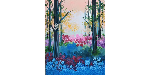 Wild Flower Forest - Paint and Sip in Chicago | Classpop!\u2122