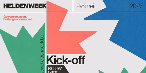 Kick-off Heldenweek Antwerpen