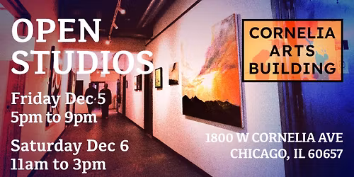 Cornelia Arts Building December Open Studios 2025