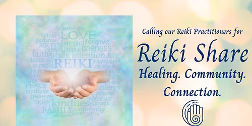 Oct Evening Reiki Share at the Peace of Mind Center