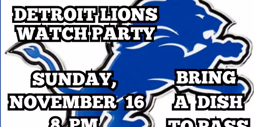 Lions Watch Party