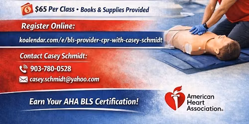American Heart Association BLS Provider Certification 