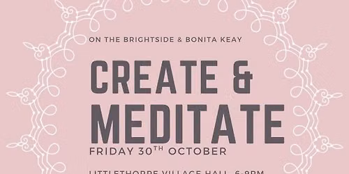 Create and Meditate Workshop - Positive Affirmation Card Making and Meditation