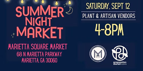 Marietta Summer Night Market: September