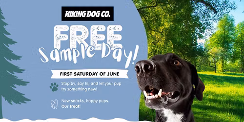 Free Sample Day - First Saturday in June