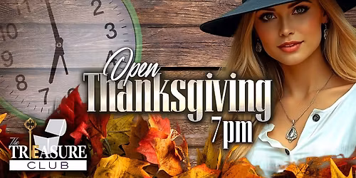 Thanksgiving at The Treasure Club