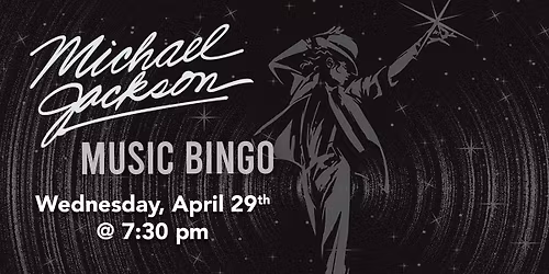 Michael Jackson Music Bingo