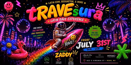 tRAVEsura - Latin Rave Experience at Jupiter Red