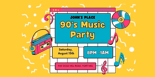Back to the 90's Party