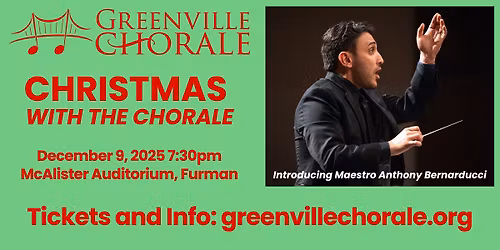 Greenville Chorale:  CHRISTMAS WITH THE CHORALE