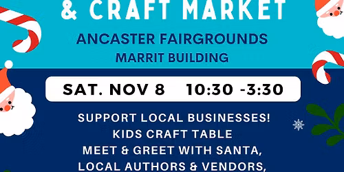 Christmas Book Fair and Crafters Market - Meet Santa!