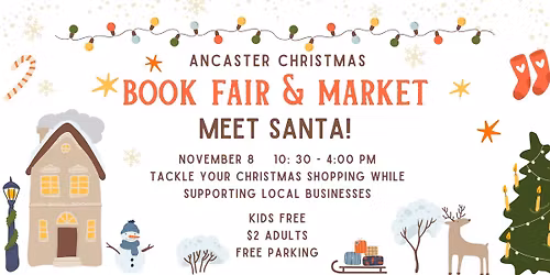 Christmas Book Fair and Crafters Market - Meet Santa!