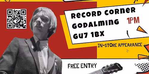 The TR5's new 7" vinyl launch in-store appearance at Record Corner, Godalming