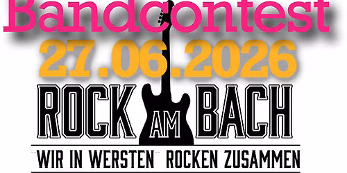 Bandcontest zu Rock am Bach D\u00fcsseldorf