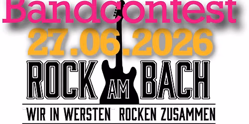 Bandcontest zu Rock am Bach D\u00fcsseldorf