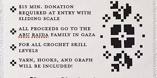 filet crochet workshop