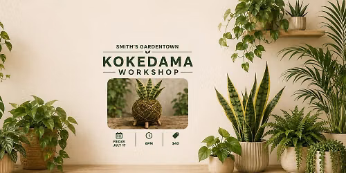 Kokedama Workshop 