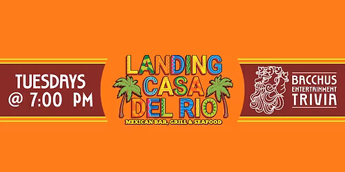 Trivia night at Landing Casa Del Rio