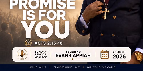 Sunday Service with Rev. Evans Appiah