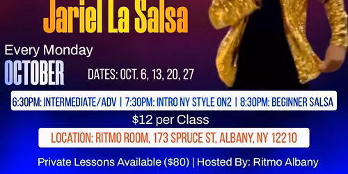 Salsa Monday Classes - October Cycle | Ritmo Albany